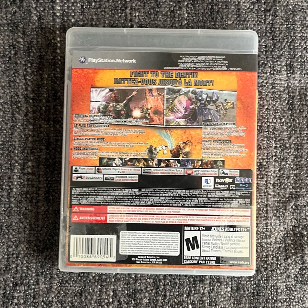 Anarchy Reigns Sony PS3 Playstation 3 Game Complete - Picture 2 of 3